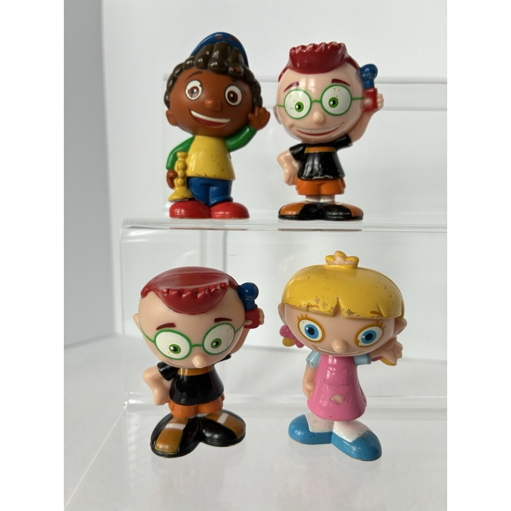 Disney Little Einsteins Pat Pat Rocket Quincy Leo Annie Toy Figures Lot of 4